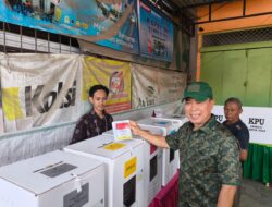 ASR Salurkan Hak Pilihnya di TPS 10