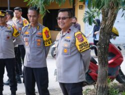 Tinjau TPS di Tiga Kabupaten, Wakapolda Sultra Pastikan Kelancaran Pemilu 2024
