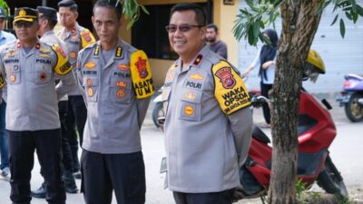 Tinjau TPS di Tiga Kabupaten, Wakapolda Sultra Pastikan Kelancaran Pemilu 2024
