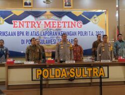 BPK RI Mulai Pemeriksaan Laporan Keuangan Polda Sultra Tahun Anggaran 2023
