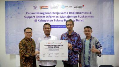 Indosat Ooredoo Hutchison dan Lintasarta Menjalin Kerja Sama Strategis dengan Pemkab Tulang Bawang Barat Lampung