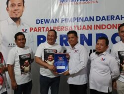 Kandidat Calon Walkot Kendari Yudhianto Mahardika, Jadi Yang Pertama Ambil Formulir di Partai Perindo