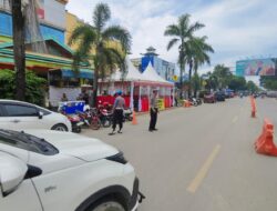 Satgas Kamseltibcarlantas Atasi Kemacetan di Mall Mandonga dan Pelabuhan Nusantara Kendari