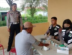 Polda Sultra Gencar Lakukan Tes Urine Supir Angkutan Demi Keamanan Arus Mudik Lebaran