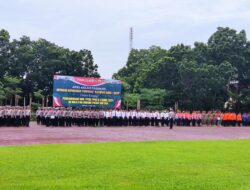 Apel Gelar Pasukan Operasi Ketupat Anoa 2024 Polda Sultra: Polri, TNI dan Instansi Terkait Siaga Amankan Mudik Idul Fitri