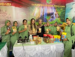 UMKM Wawonii Binaan PT GKP Kembali Unjuk Gigi dalam Pameran UMKM dan Pasar Murah di Makorem 143/Halu Oleo