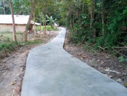 Sejumlah Jalan Usaha Tani dan Produksi Koltim Telah Dibeton