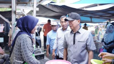 ASR Dengarkan Aspirasi Para Pedagang di Pasar Tradisional Simbula