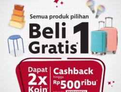 Ace Hardware Kendari Hadirkan Promo Beli 1 Gratis 1 Hingga Cashback