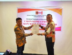 Maju Pilkada Muna, Ringa Jhon Terima Rekomendasi dari Partai Hanura