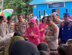 Jelang HUT Bhayangkara ke-78, Polda Sultra Gelar Sambang Nusa Presisi di Pulau Saponda