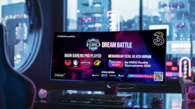 Tri Buka Kesempatan Awali Karier di Industri Gaming Melalui H3RO Land Dream Battle