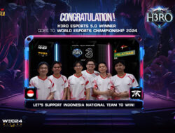 Juara Tri H3RO Esports 5.0 Bakal Wakili Indonesia di World Esports Championship 2024