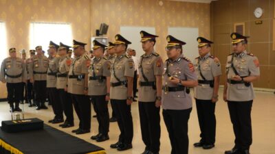 Mutasi Personel Polda Sultra, Pejabat Utama dan Kapolres Berganti