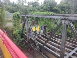 Jembatan Desa Wia-Wia Mulai Dibangun dengan Konstruksi Bailley