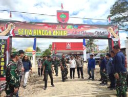 Tim Wasev Kunjungi TMMD ke-121 T.A. 2024 di Koltim