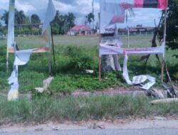 Baliho dan Banner Dirusak, Yudhi-Nirna Tetap Semangat Perjuangkan Kendari Maju, Aman, dan Bersih