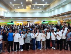 Konsolidasi Baret Prabowo Sultra Dukung Pasangan Tina-Ihsan di Pilgub Sultra 2024