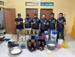 Subdit Gakkum Ditpolairud Polda Sultra Tangkap Dua Nelayan Peracik Bahan Peledak Ditangkap di Kolaka