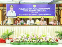 Pansel Seleksi Sekda Kota Baubau Masuki Tahap Uji Makalah dan Wawancara