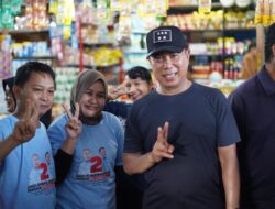 ASR Disambut Hangat Pembeli dan Pedagang Saat Kunjungan Ke Pasar Tadoha