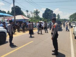 Polres Kolaka Lakukan Pengamanan Maksimal pada Kampanye Paslon Bupati
