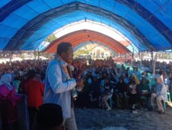 Kampanye di Mawasangka Timur, ASR-Hugua Bakal Penuhi Apa Yang Dibutuhkan Masyarakat Melalui Program Unggulan