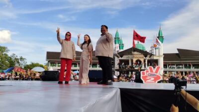 Hadirkan Artis, Kampanye Akbar Yudhi-Nirna Hibur Ribuan Masyarakat