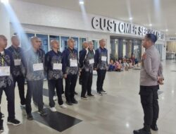 Polda Sultra Berangkatkan 12 Casis Bakomsus Polki T.A 2025 ke Pusdik Binmas Lemdiklat Polri