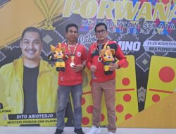 PWI Sultra Ukir Sejarah di Porwanas XIV Banjarmasin dengan Raihan Medali Perak Domino