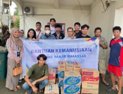 Asmo Sulsel Bantu Korban Bencana Banjir di Makassar
