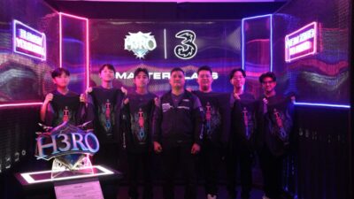 Melalui H3RO Masterclass, Tri Berdayakan Calon Atlet Esports