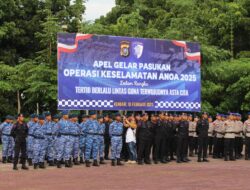 Tingkatkan Disiplin Berlalu Lintas, Polda Sultra Gelar Operasi Keselamatan Anoa 2025