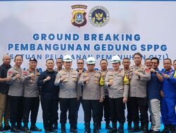 Kapolda Sultra Resmikan Ground Breaking Pembangunan SPPG untuk Dukung Program Makan Bergizi Gratis