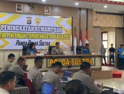 Tingkatkan Profesionalisme Seleksi Anggota Polri, Polda Sultra Gelar Latkatpuan Operator RIM Terpadu