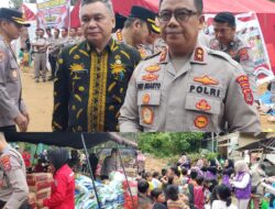 Polda Sultra Gelar Bakti Sosial di TPA Puuwatu, Salurkan Bantuan untuk Korban Kebakaran