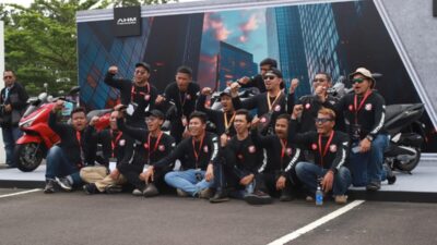 500 Bikers Honda PCX Ditemui Pebalap MotoGP