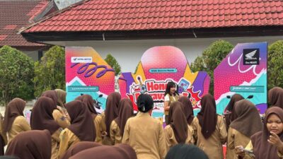 Honda ExtravagenZ Hadir di SMKN 1 Kendari