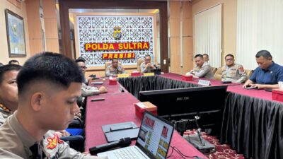 Kapolda Sultra Pimpin Taklimat Awal Audit Kinerja Tahap I Tahun 2025