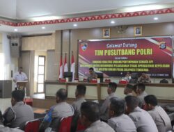 Perkuat Keamanan Logistik, Puslitbang Polri Observasi Gudang Senjata Polda Sultra