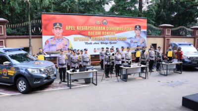 Jelang Operasi Ketupat 2025, Divhumas Polri Gelar Apel Kesiapsiagaan