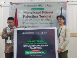 DPW Wahdah Islamiyah Sultra Kumpulkan Rp303 Juta untuk Palestina Selama Ramadan