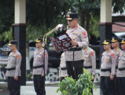 Pimpin Upacara Hari Kesadaran Nasional, Kapolda Sultra Ajak Personel Tingkatkan Profesionalisme dan Antisipasi Bencana