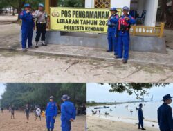 Satgas Operasi Ketupat Anoa 2025 Amankan Tempat Wisata di Sultra Selama Libur Lebaran