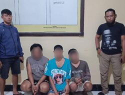 Operasi Pekat Anoa 2025, Satgas Gakkum Tangkap Tiga Pemuda Pelaku Pemerasan Bermodus MiChat di Kendari