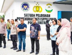 Awali Tugas, Kapolda Sultra Irjen Didik Agung Kunjungi Dapur Program Makan Bergizi