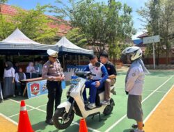 Edukasi Safety Riding, Asmo Sulsel Ajak SMKN 4 Gowa untuk Riding Test Honda EM1