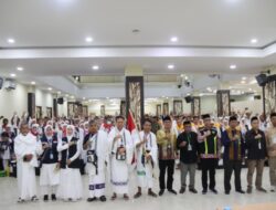 Pelepasan Kloter 39-UPG Tutup Pemberangkatan Jemaah Haji Sultra 1446 H