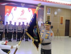 Peringati Hari Bhayangkara ke-79, Polda Sultra Gelar Upacara Pemuliaan Nilai-nilai Luhur Tribrata