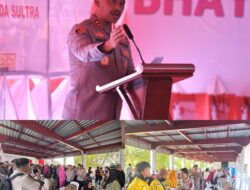 Peringati Hari Bhayangkara ke-79, Polda Sultra Gelar Bakti Kesehatan Gratis di Eks MTQ Kendari